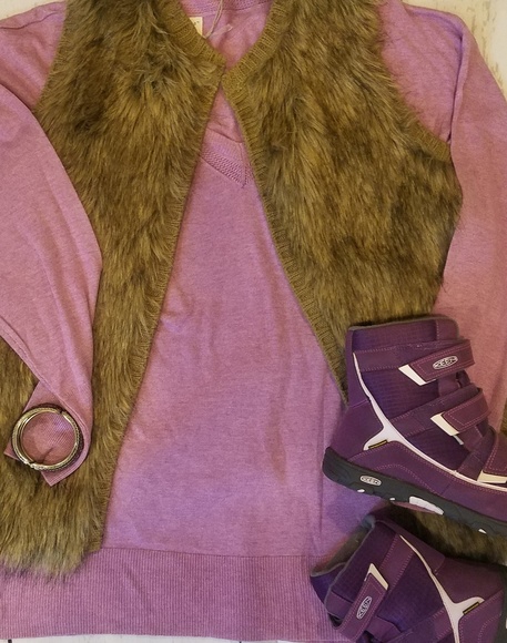 NWT Purple Sweater - Picture 2 of 3